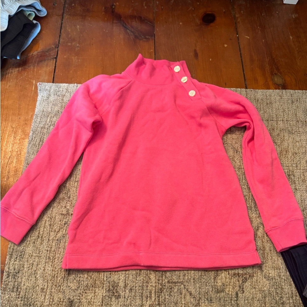 Crewcuts Vibrant Pink Long Sleeve Tee